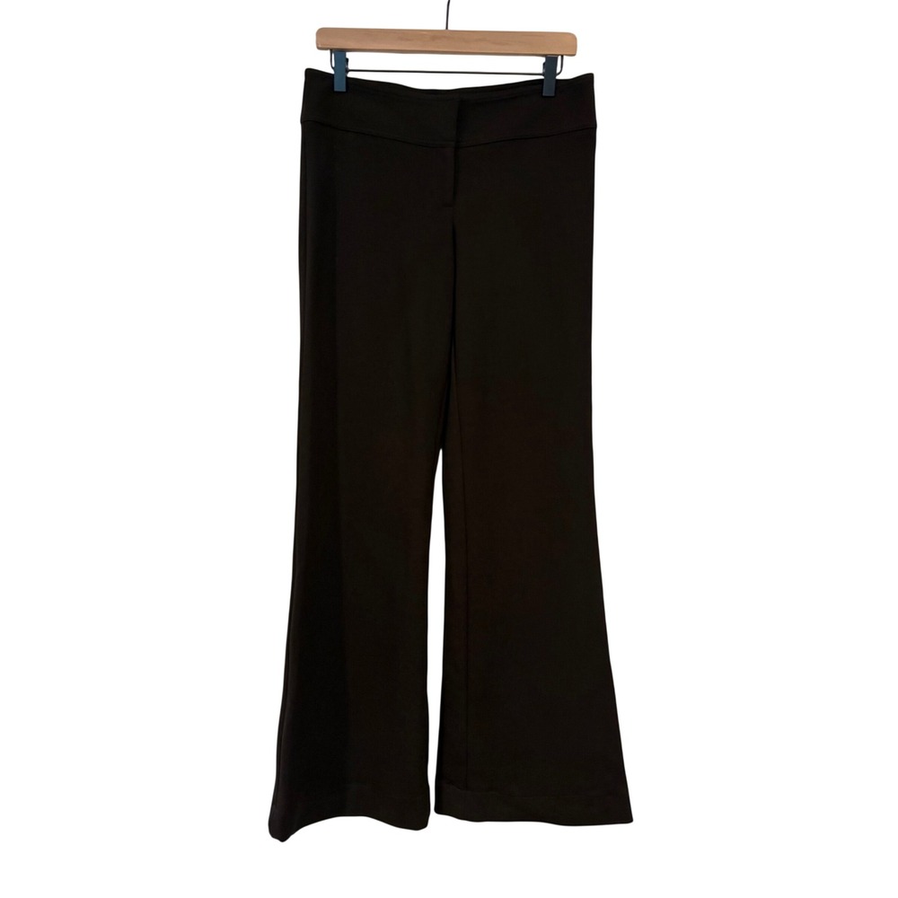 Cacheā WideLeg Gorpcore 90's Vintage OfficeSire Contour Collection Brown Flare 8